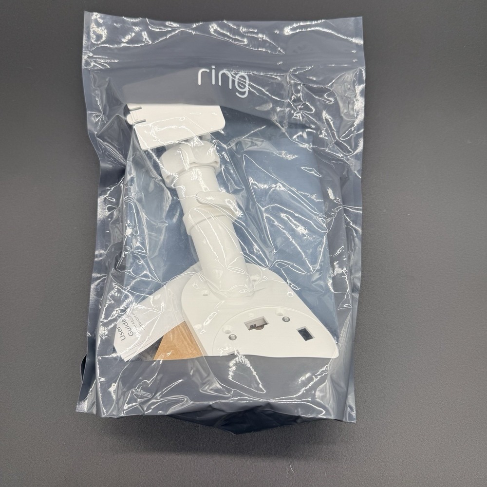 Ring Wall Mount for Solar Panels & Cameras White OEM Open Box New